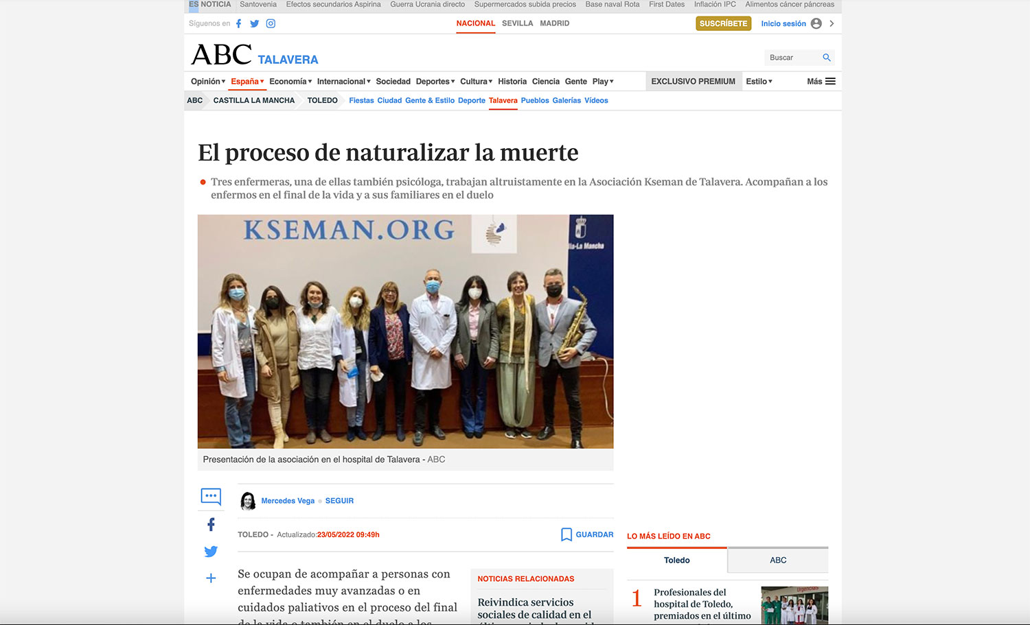 Entrevista a Kseman en ABC