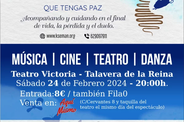 Evento de Música, Cine, Teatro y Danza en Talavera de la Reina