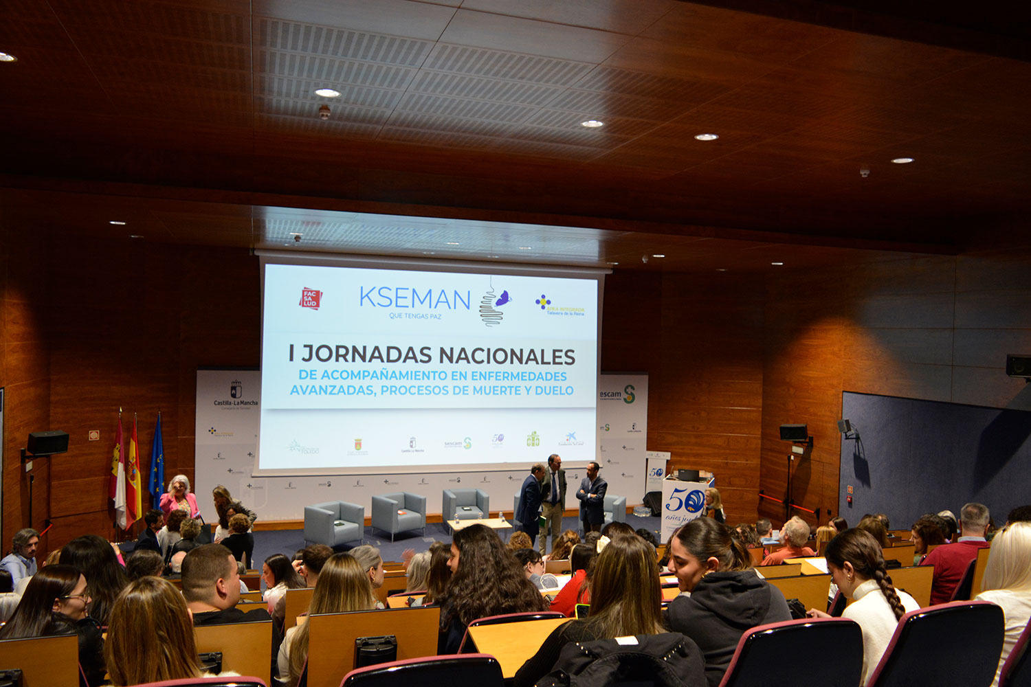 Gran &Eacute;xito en las I Jornadas Nacionales de Acompa&ntilde;amiento en Enfermedades Avanzadas, Procesos de Muerte y Duelo