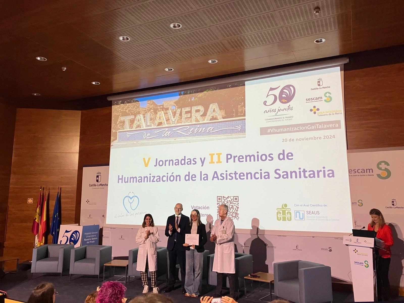 Kseman en las V Jornadas y II Premios de Humanizaci&oacute;n de la Asistencia Sanitaria