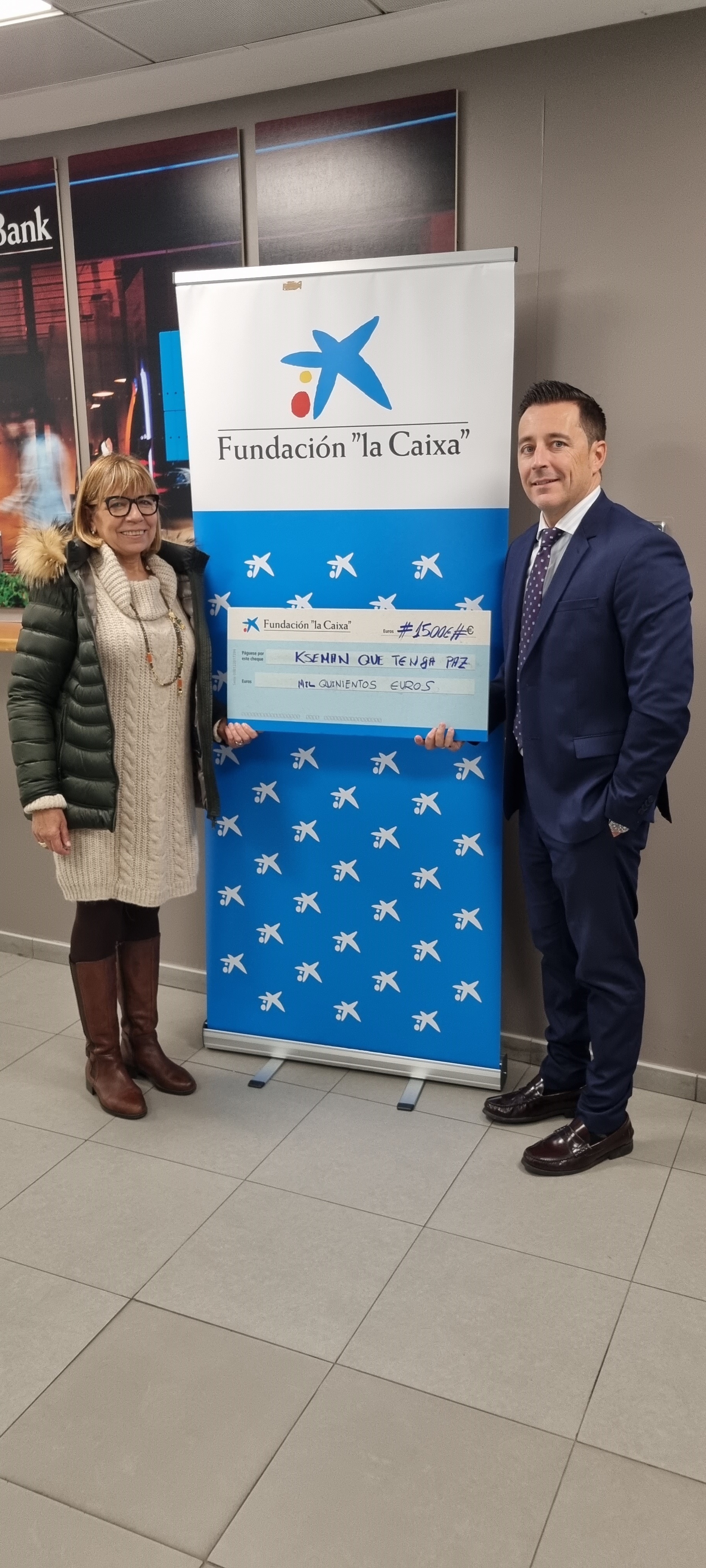 KSEMAN recibe una donaci&oacute;n de Fundaci&oacute;n &laquo;La Caixa&raquo;