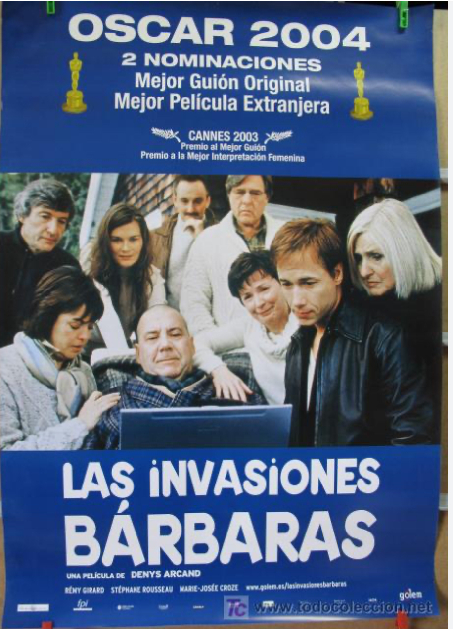 Proyecci&oacute;n de &laquo;Las Invasiones B&aacute;rbaras&raquo; el 22 de Marzo
