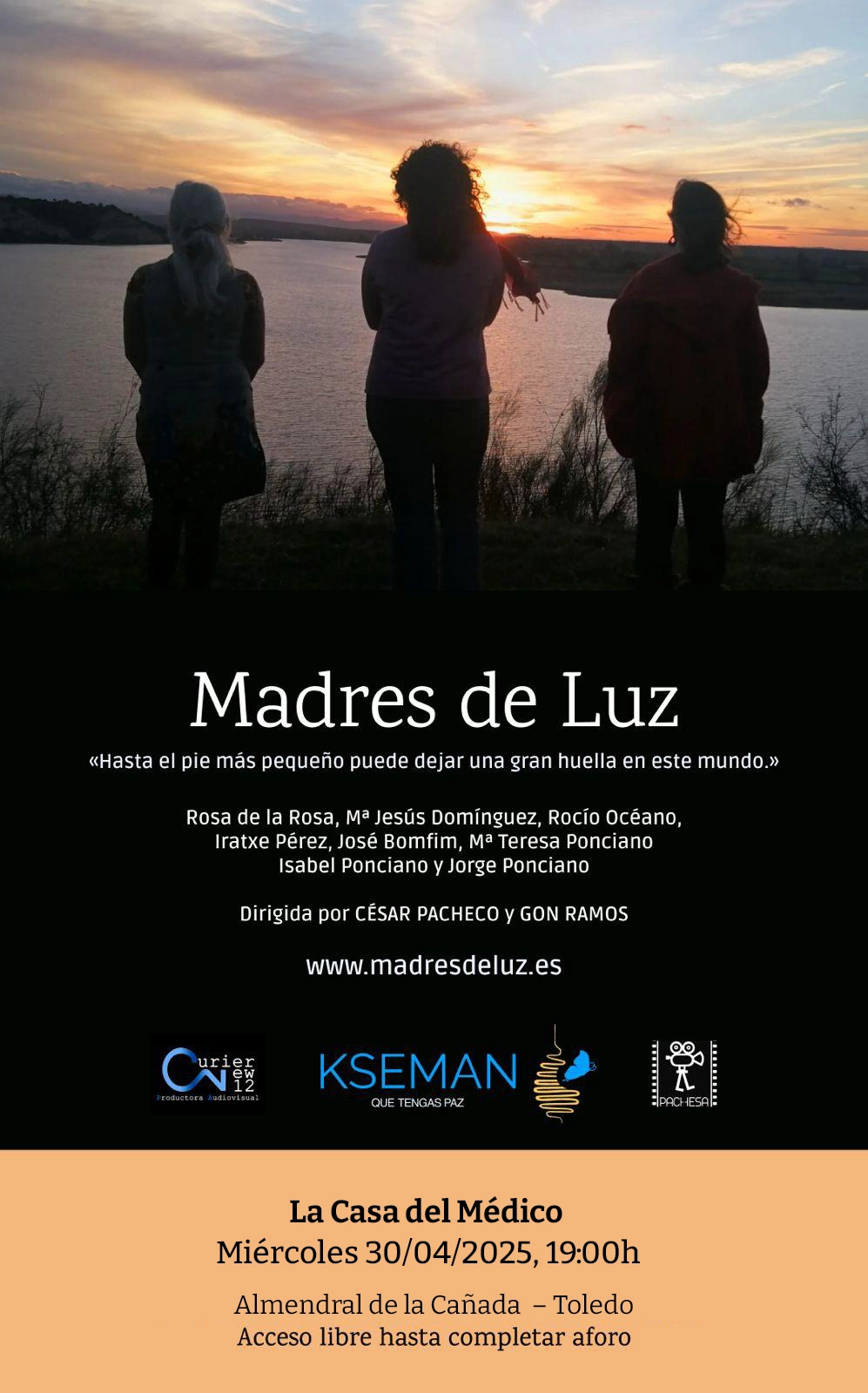 Proyecci&oacute;n &laquo;Madres de Luz&raquo; en Almendral de la Ca&ntilde;ada